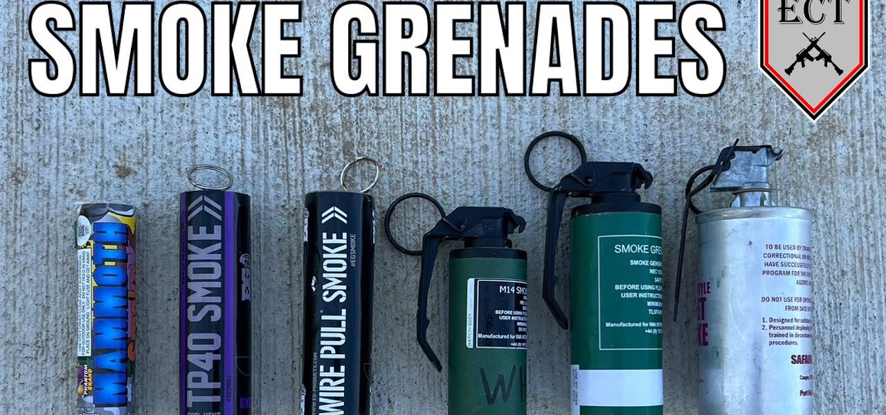 Smoke Grenades A Cloud of Cover